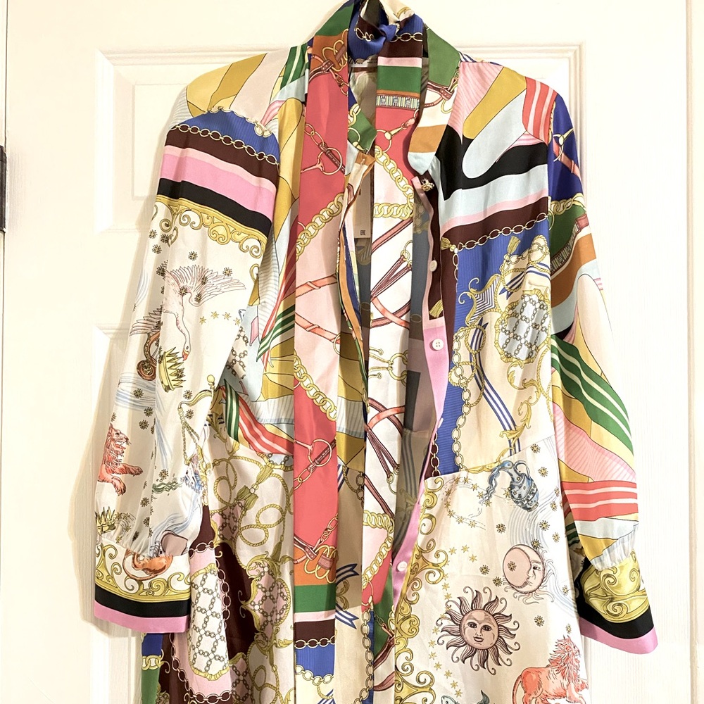 Zodiac Multicolor Zara printed Dress
